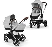 Cybex EOS Lux Poussette (2 en 1), Châssis de la poussette Cybex:Silver, Couleur:Lava Grey