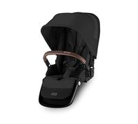 Cybex Gazelle S 2 Deuxième Siège Lune Noir avec Barre Pare-Chocs Marron