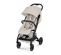 CYBEX Gold BEEZY Poussette avec position allongée ergonomique, De la naissance à 4 ans environ (max. 22 kg), Pliage compact, Système de harnais à une main, Dune Grey