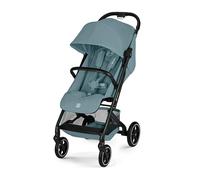 CYBEX Gold BEEZY Poussette avec position allongée ergonomique, De la naissance à 4 ans environ (max. 22 kg), Pliage compact, Système de harnais à une main, Stormy Blue