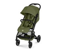 CYBEX Gold BEEZY Poussette avec position allongée ergonomique, De la naissance à 4 ans environ (max. 22 kg), Pliage compact, Système de harnais à une main, Moss Green