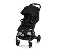 Cybex Poussette compacte Beezy 2026 – Position allongée ergonomique, Pliage compact, Magic Black