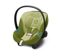 CYBEX Gold Coque Aton S2 i-Size, De la naissance à environ 24 mois, Max. 13 kg, Coussin Réducteur pour Nouveau-né inclus, Compatible SensorSafe, Nature Green