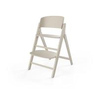 CYBEX Gold Ensemble chaise haute CLICK & FOLD 4-en-1, évolutif, de la naissance à 99 ans, avec transat Gold, ensemble bébé et plateau, hêtre/coton/plastique, Light Natural