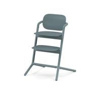 CYBEX Gold LEMO Chaise Haute ; Grandit avec l’Enfant, 3 - 99 ans ; Peut être utilisée dès la naissance grâce à des attaches séparées ; Aluminium / Plastique; Stone Blue
