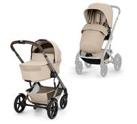 CYBEX Gold Poussette TALOS S LUX & nacelle Fold Cot, Almond Beige