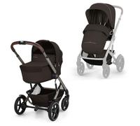 CYBEX Gold Poussette TALOS S LUX & nacelle Fold Cot, Chocolate Brown