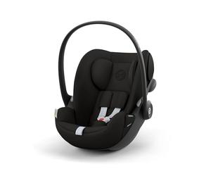 CYBEX Gold Siège auto bébé Cloud G i-Size Comfort, Incl. réducteur nouveau-né, De la naissance à 24 mois environ, Pour enfants de 40 cm à 87 cm, Max. 13 kg, Magic Black