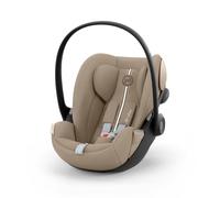 CYBEX Gold Siège auto bébé Cloud G i-Size Plus, Incl. réducteur nouveau-né, De la naissance à 24 mois environ, Pour enfants de 40 cm à 87 cm, Max. 13 kg, Almond Beige