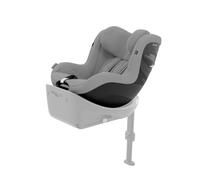 CYBEX Gold Siège auto enfant Sirona G i-Size Plus, Sans Base, De 3 mois à 4 ans environ, Max. 19 kg, 61-105 cm (Dès la naissance / 40 cm avec réducteur nouveau-né), Stone Grey