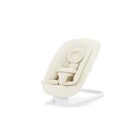 CYBEX Gold Transat LEMO, Transat pour bébé avec housse confortable, Compatible avec la Chaise CYBEX LEMO, De la Naissance Jusqu'à 3 Ans (15 kg env.), Canvas White