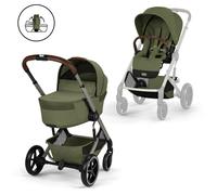 Cybex - Pack Duo Balios S Lux 2026 + Nacelle Pliable - Moss Green