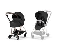 Cybex - Pack duo Poussette citadine Mios Confort 2026 avec nacelle pliable - Rose Gold Sepia Black