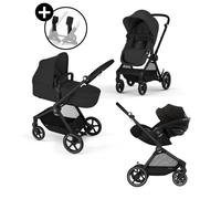 CYBEX Pack Poussette trio EOS + Cloud G : poussette convertible + siège auto naissance allongeable+nacelle transformable en assise
