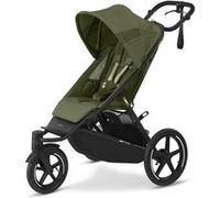 CYBEX Poussette AVI SPIN, De la naissance à environ 4 ans, Max. 111 cm et 22 kg, Poussette de ville, tout-terrain et jogging, Vert mousse