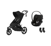 CYBEX - Poussette Duo Avi Spin Moon Black + Cloud G3 I-size Magic Black