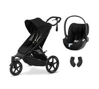 CYBEX - Poussette Duo Avi Spin - Moon Black Cloud T - Sepia Black Cybex