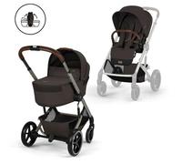 Cybex - Pack Duo Balios S Lux 2026 + Nacelle Pliable - Chocolate Brown