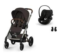 CYBEX - Poussette Duo Balios S Lux 4 + Siège auto Cloud G3 Comfort Chocolate Brown