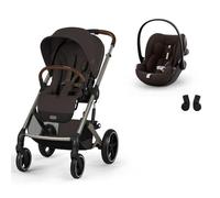 CYBEX - Poussette Duo Balios S Lux 4 + Siège auto Cloud G3 Plus Chocolate Brown