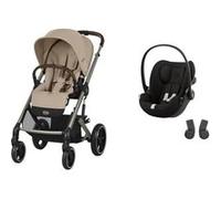 CYBEX - Poussette Duo Balios S Lux Almond Beige Cloud G Magic Black Cybex