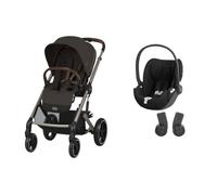 CYBEX - Poussette Duo Balios S Lux Chocolate Brown Cloud T I-size Sepia Black
