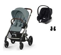 CYBEX - Poussette Duo Balios S Lux + Siège auto Aton B2 Stormy Blue