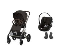 CYBEX - Poussette Duo Balios S Lux + Siège auto Cloud G Comfort Chocolate Brown