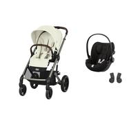 CYBEX - Poussette Duo Balios S Lux + Siège auto Cloud G Comfort Seashell Beige