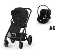 CYBEX - Poussette Duo Balios S Lux + Siège auto Cloud G Plus Moon Black