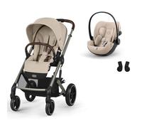 CYBEX - Poussette Duo Balios S Lux Almond Beige Cloud G Magic Black Cybex