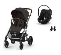 CYBEX - Poussette Duo Balios S Lux + Siège auto Cloud G3 Comfort Chocolate Brown