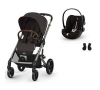CYBEX - Poussette Duo Balios S Lux + Siège auto Cloud G3 Plus Chocolate Brown