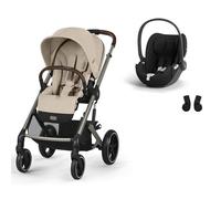 CYBEX - Poussette Duo Balios S Lux + Siège auto Cloud T Comfort Almond Beige