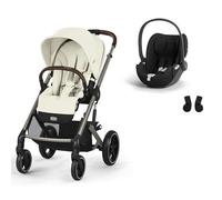 CYBEX - Poussette Duo Balios S Lux + Siège auto Cloud T Comfort Seashell Beige