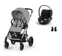 CYBEX - Poussette Duo Balios S Lux + Siège auto Cloud T Comfort Stone Grey