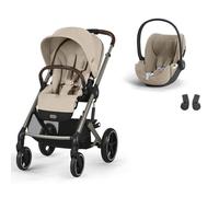 CYBEX - Poussette Duo Balios S Lux + Siège auto Cloud T Plus Almond Beige