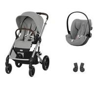 CYBEX - POUSSETTE DUO Balios S Lux SLV Stone Grey + Cloud G I-Size Plus Stone grey Gris G