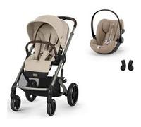 CYBEX - Poussette Duo Balios S Lux Tpe Cloud G I-size Plus Almond Beige Cybex