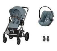 CYBEX - POUSSETTE DUO Balios S Lux TPE Stormy Blue + Cloud G I-Size Plus Stormy Blue Bleu G