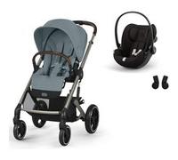 CYBEX - Poussette Duo Balios S Lux + Siège auto Cloud G Comfort Stormy Blue