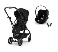 CYBEX - Poussette Duo Eezy S Twist+ 2 + Cloud G3 Plus Magic Black