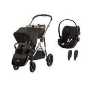 CYBEX - Poussette Duo Gazelle S Chocolate Brown Cloud G I-size Magic Black