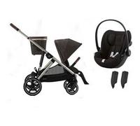 CYBEX - Poussette Duo Gazelle S Chocolate Brown Cloud G I-size Magic Black