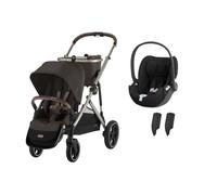 CYBEX - Poussette Duo Gazelle S Chocolate Brown Cloud T I-size Sepia Black