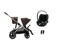 CYBEX - Poussette Duo Gazelle S + Cloud T I-size Chocolate Brown