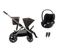 CYBEX - Poussette Duo Gazelle S + Cloud T I-size Chocolate Brown Chocolate Brown