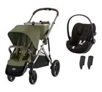 CYBEX - Poussette Duo GAZELLE S Moss Green + CLOUD G i-Size Magic Black Vert G