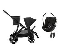 Poussette duo Gazelle S Moon Black + Siège auto Cloud G i-Size