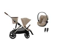 CYBEX - Poussette Duo Gazelle S Tpe Cloud G Plus Almond Beige Cybex